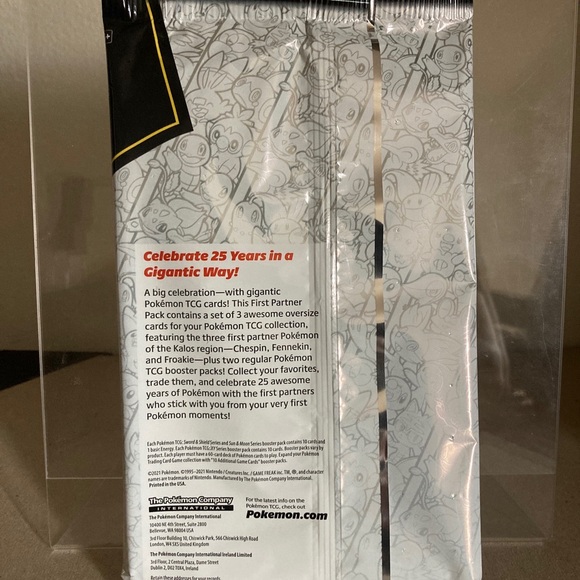 Pokémon TCG Special Edition Booster pack. 2 booster packs 3 jumbo cards 💧🔥🌲 - Picture 3 of 5